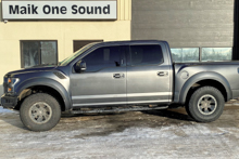 2016 Ford F-150 Raptor with professional window tint in North Bay
